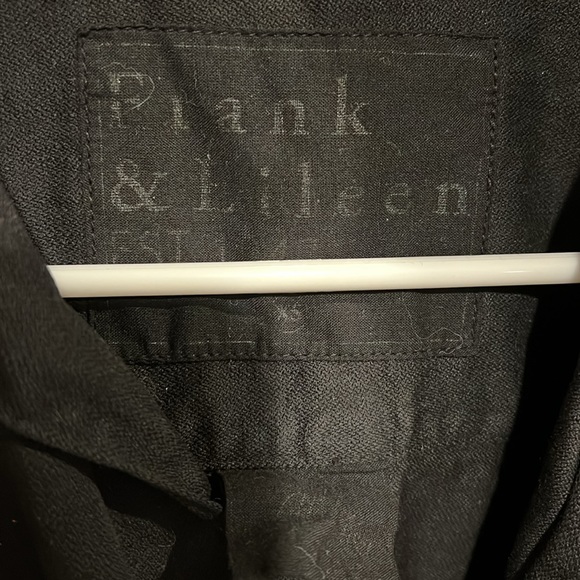 Frank & Eileen Mary Classic Shirtdress Famous Denim Black - Picture 4 of 11